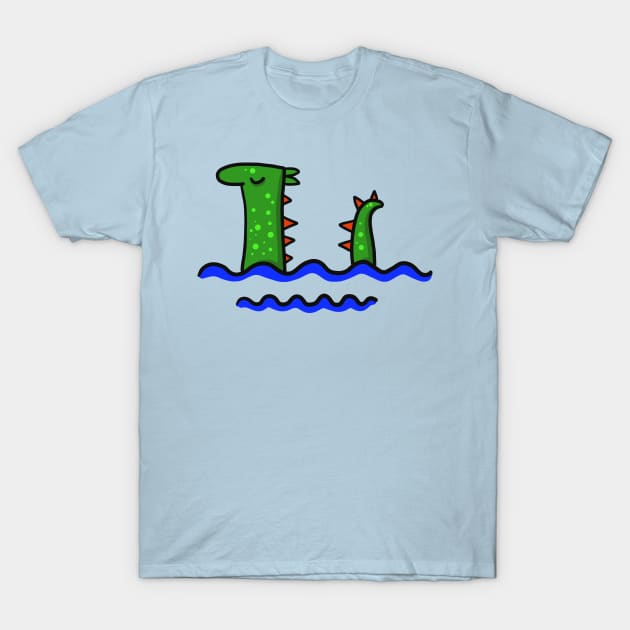 Nessie T-Shirt by ThomaeArt
